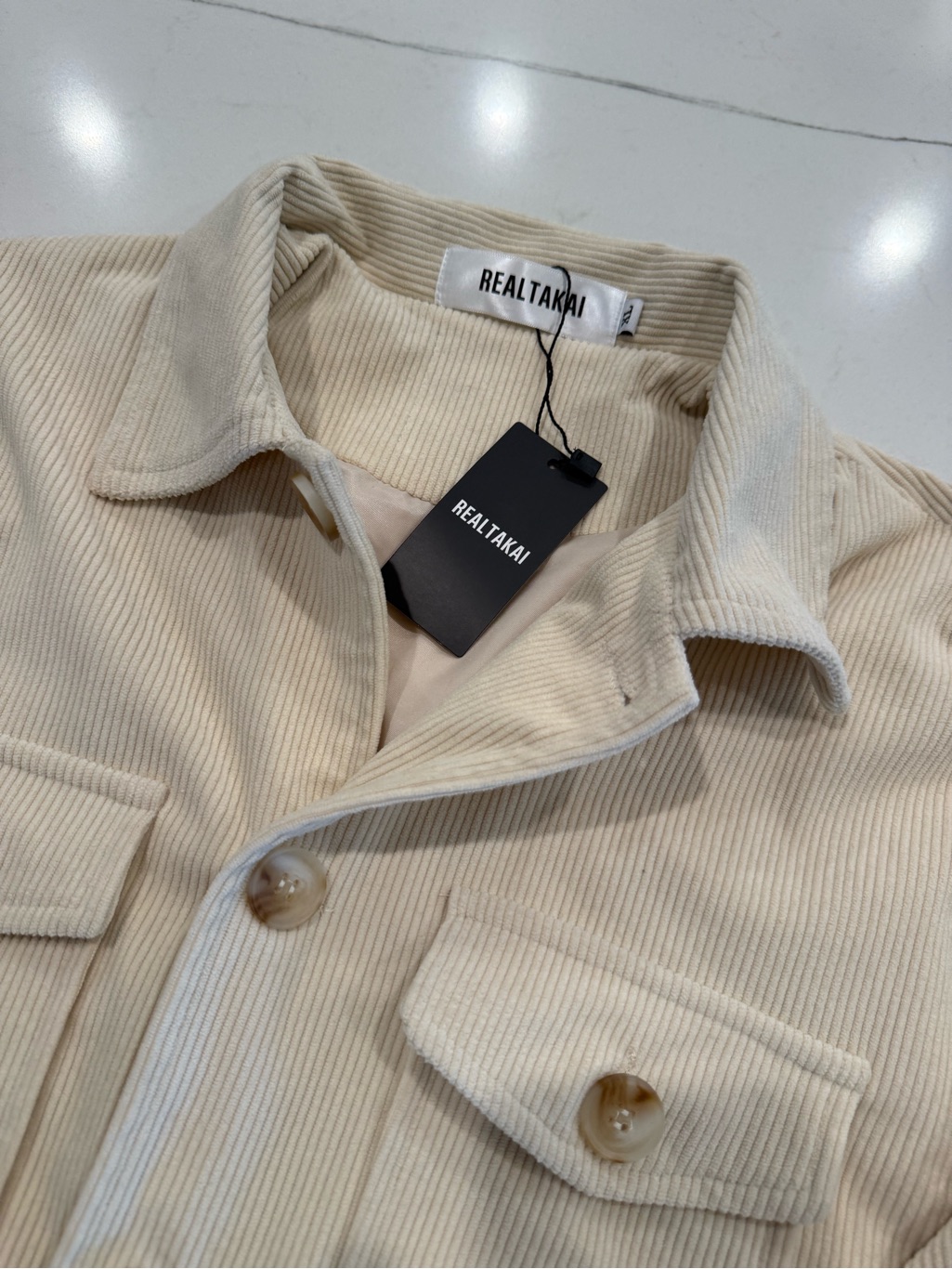Realtakai Men’s Corduroy Jacket, Size Xl, Nwt — image 2 of 2